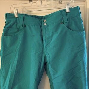 Teal Snow Pants